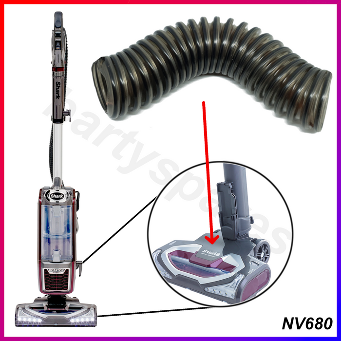 Lower Duct Hose for SHARK NV681 NV681UK NV681UKT Vacuum Cleaner