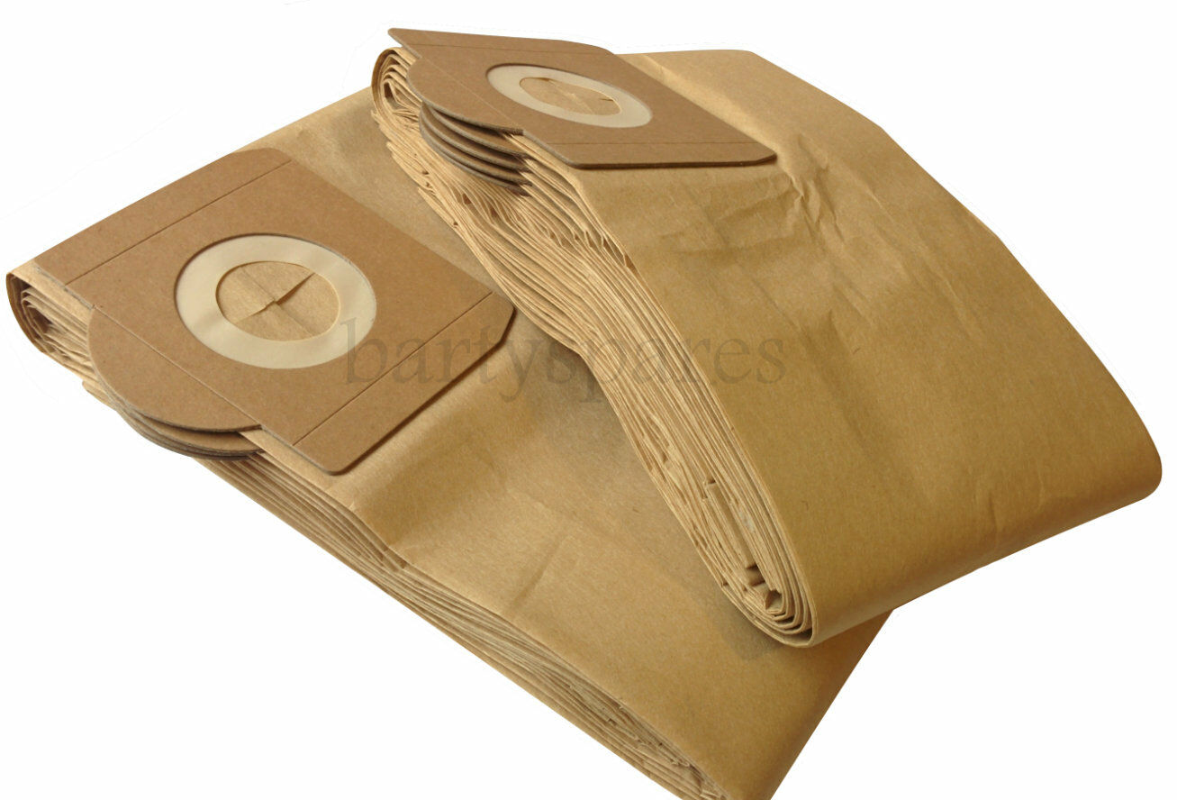 QUALTEX 5-Pack Cloth Dust Bags For Screwfix Titan Vacuum Cleaners – 16L To 40L