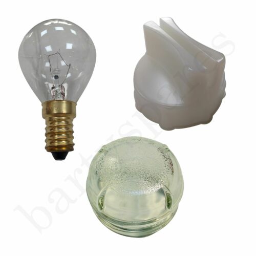 Screw In Glass Lamp Lens Cover Removal Tool & Light Bulb for Bosch Oven Cooker