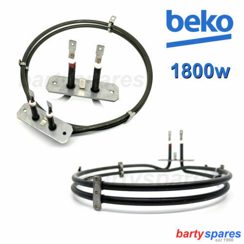 for BEKO BRIF22300X, QIF21X Cooker Oven Fan Heater Heating Element 1800W