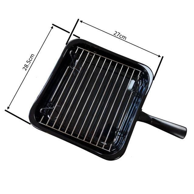 Caravan Grill Pan 225x275x30mm Small GRILL PAN & HANDLE Spinflo  Thetford MI400 5060070229270