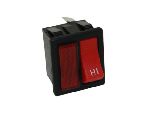 Numatic Henry HVR200A Autosave Series Hi-Lo Momentary Red Switch Assembly - bartyspares