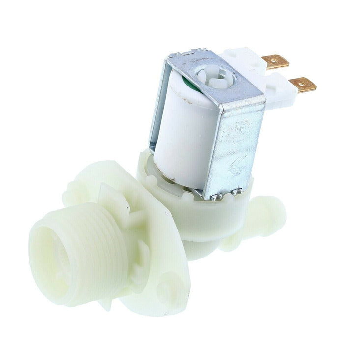 for AEG F45000; John Lewis JLB, JLD; Zanussi ZDF, ZDT Series Dishwasher Water Inlet Fill Solenoid Valve (2.5L/Min, 180° Outlet)
