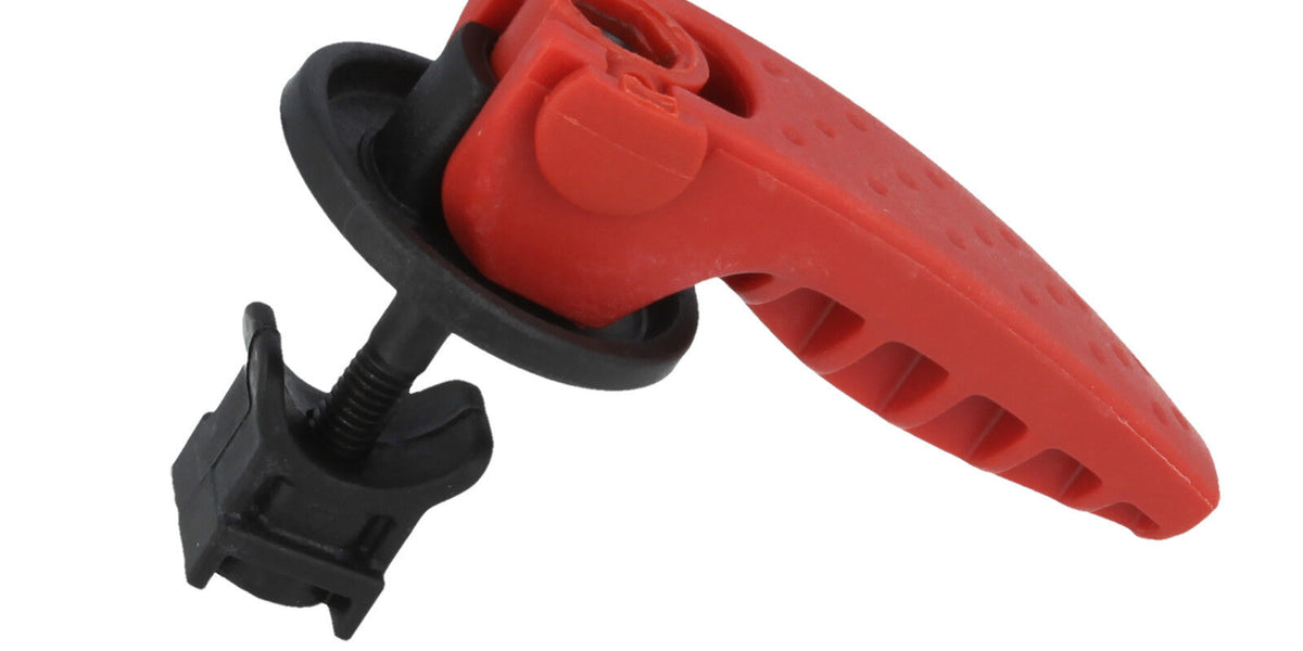 Bosch lawnmower red discount positioning lever handle