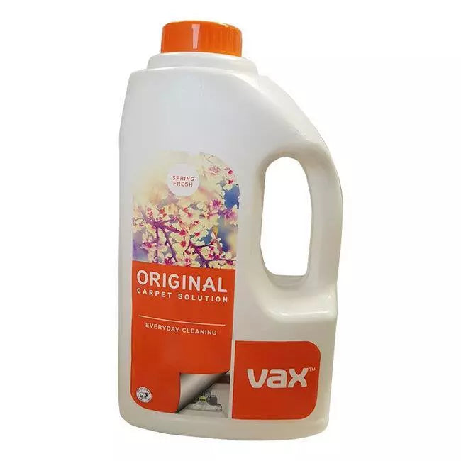 VAX Carpet Cleaner Solution Shampoo Spring Fresh Scent Cleaning 1.5L