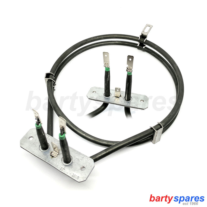 Fan Oven Cooker Heating Ring Heater Element 1600W 2 Turn For Cookmaster CK90C230 462300009