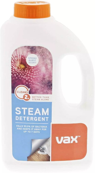 Vax Steam Detergent Spring Fresh - 1 Litre 1913280701 Antibacterial