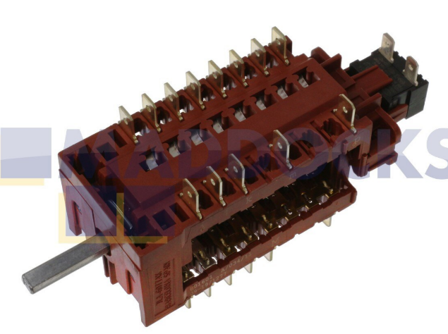Genuine Original Ilve, Rangemaster 9 Function Type Post S/N 0746 Multi-Model Fitting Oven Selector Switch