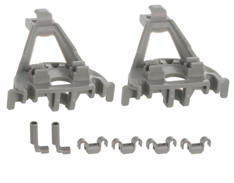 Compatible Bosch Neff Siemens Dishwasher Lower Basket Clips – Grey – Replaces 00428344 / 428344