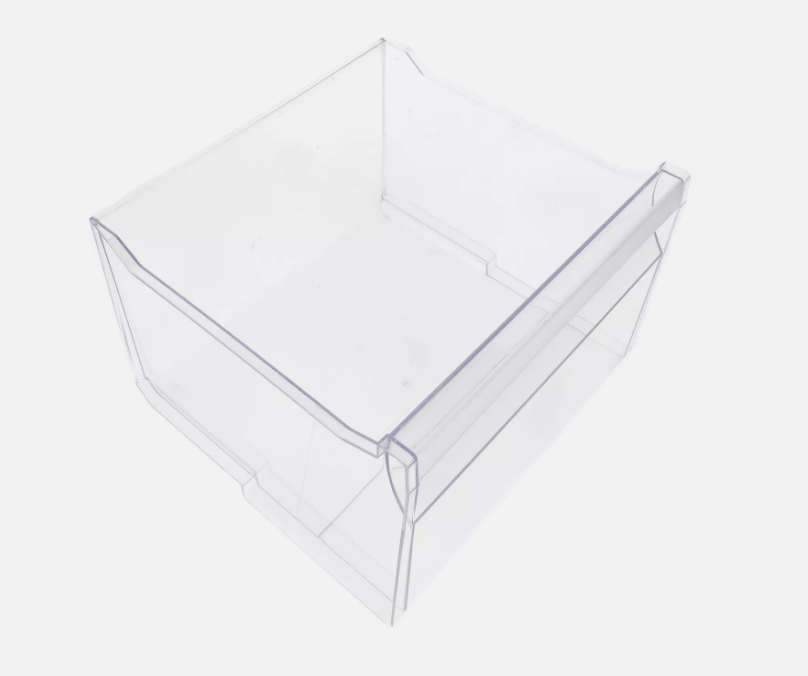 Whirlpool Indesit Ikea Fridge Freezer Drawer Middle Large Frozen Food Container Tray Clear Basket C00324927