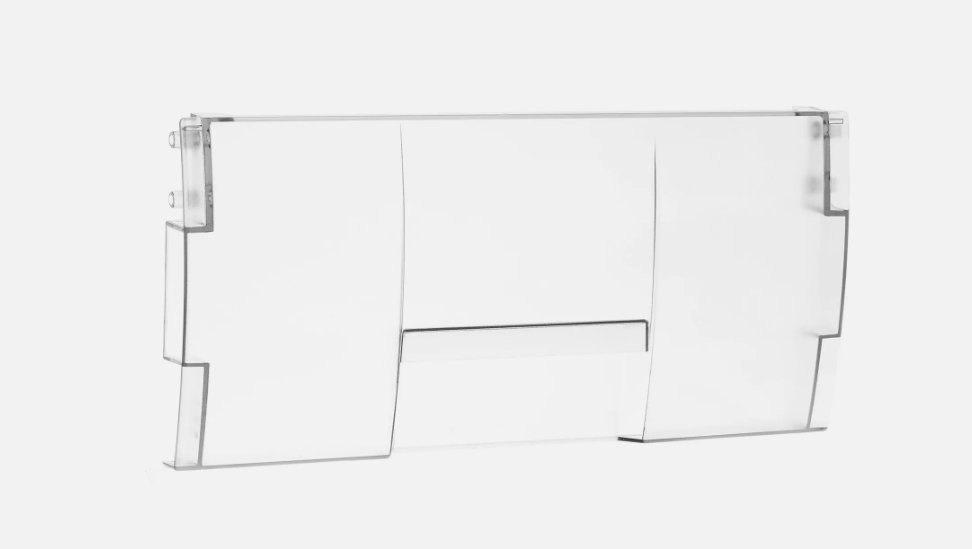 Genuine Lamona HJA6750 Freezer Drawer Compartment Front Clear Cover Flap Handle
