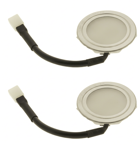 Genuine Hoover Candy 49027802 Cooker Hood Lamp & Lens Assembly – Pack of 2