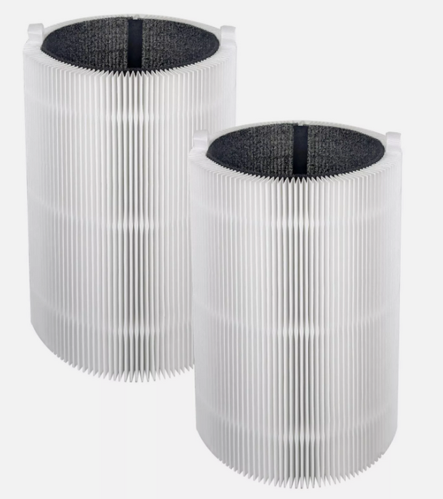 Filter for BLUEAIR Air Purifier Blue Pure 511 HEPASilent HEPA Carbon Pack of 2