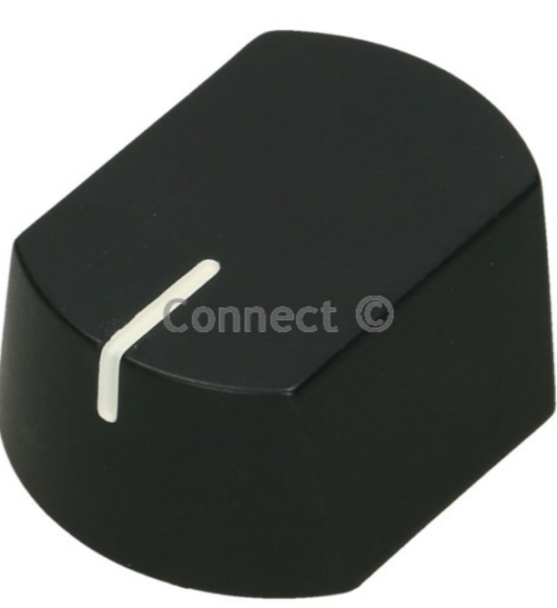 Genuine Hygena APL, APM Oven Cooker Hob Control Switch Knob Black HHOOKNBB