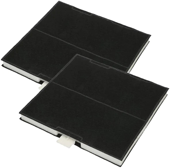 Two x Anti-Odour Carbon Filter for Neff Cooker Hood 220 x 235 x 21mm
