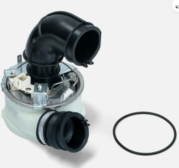 Genuine Original Hotpoint, Indesit, Scholtes LFT, LDF, LTF Series Dishwasher Heater Element Unit & Gasket Seal Assembly