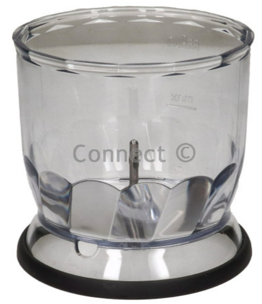 GENUINE BRAUN HAND BLENDER HC BOWL POT, 350ML MR4000 MR4050, 4193 MQ9 4200