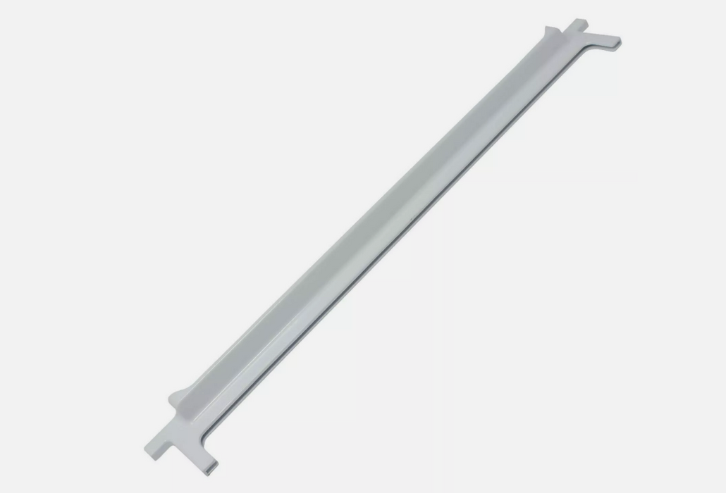Genuine Original Beko BL20, BL21 Lamona HJA6131, HJA6302, HJA6312 Series Fridge Glass Shelf Rear Trim