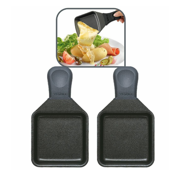 Genuine Original Tefal Raclette Series Non-Stick Serving Tray (Pack of 2)