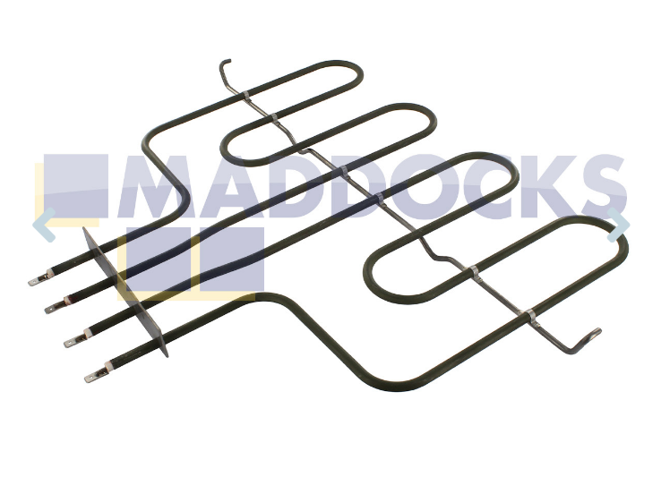 for Hotpoint BD, C360, DY, EG, EW, KD6, UY; Indesit FID, FIU, KD6, KDP Series Grill Element (1330W & 1330W, 240V)