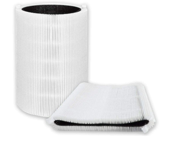 Filter Kit for BLUEAIR Air Purifier HEPA Carbon Blue Pure 411 3210 Joy S 2 Pack