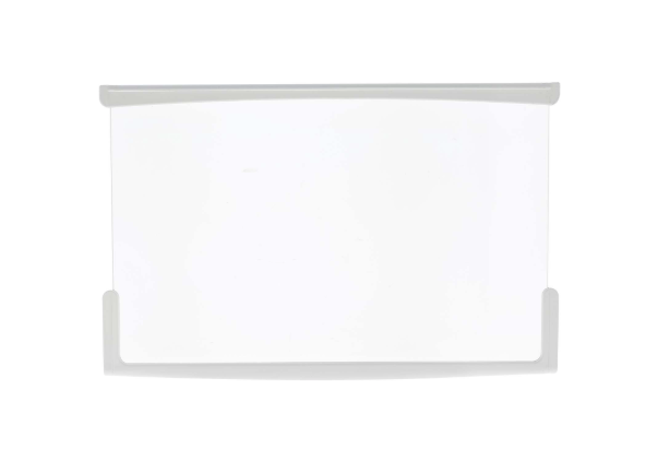 Genuine Smeg Fridge Glass Shelf with Profile Trim 523 mm x 335 mm