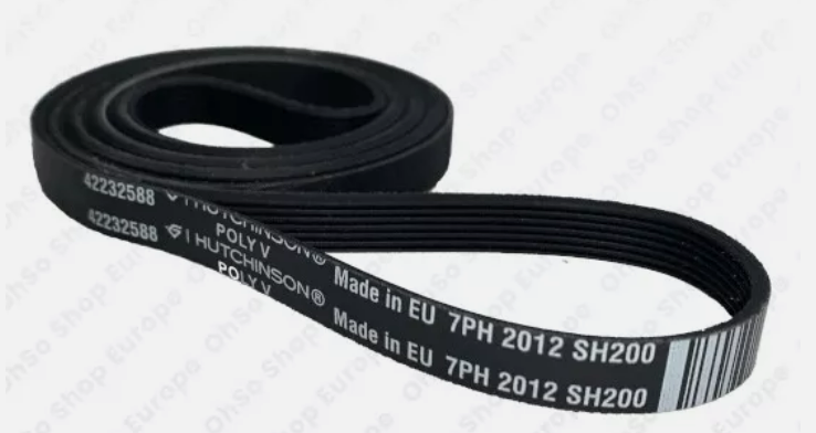 Genuine Original Vestel Multi-Model Fitting Tumble Dryer Drive Belt (7PH2012) Lamona Logik Sharp Russell Hobbs Electra