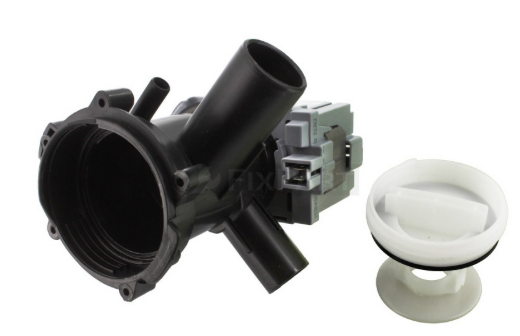 Compatible for Bosch 'Maxx' WFB, WFC, WFD, WFL, WFO, WFR, WVF Series Drain Pump Base & Filter Housing Assembly