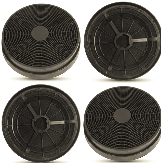 Compatible Homeking XST1 Cooker Hood Carbon Charcoal Filters – 4 Pack, 175mm