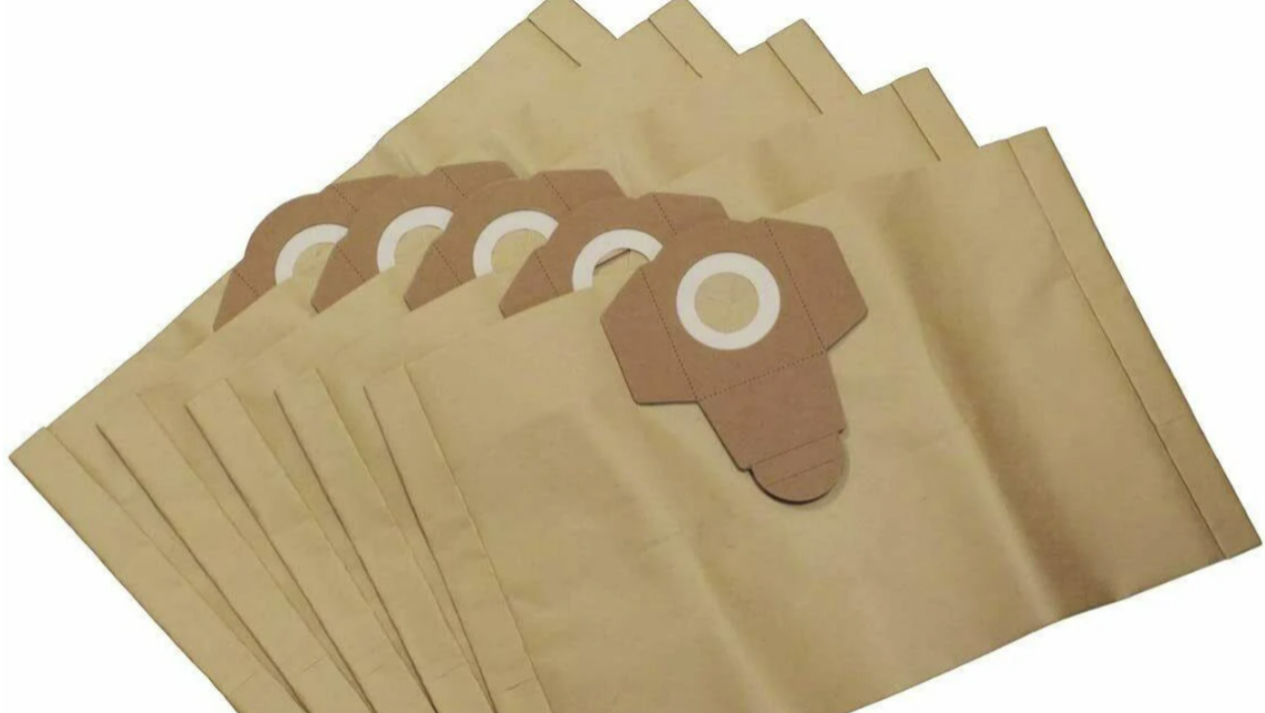 Compatible Erbauer ERB062VAC 20L Vacuum Dust Bags – Pack of 5