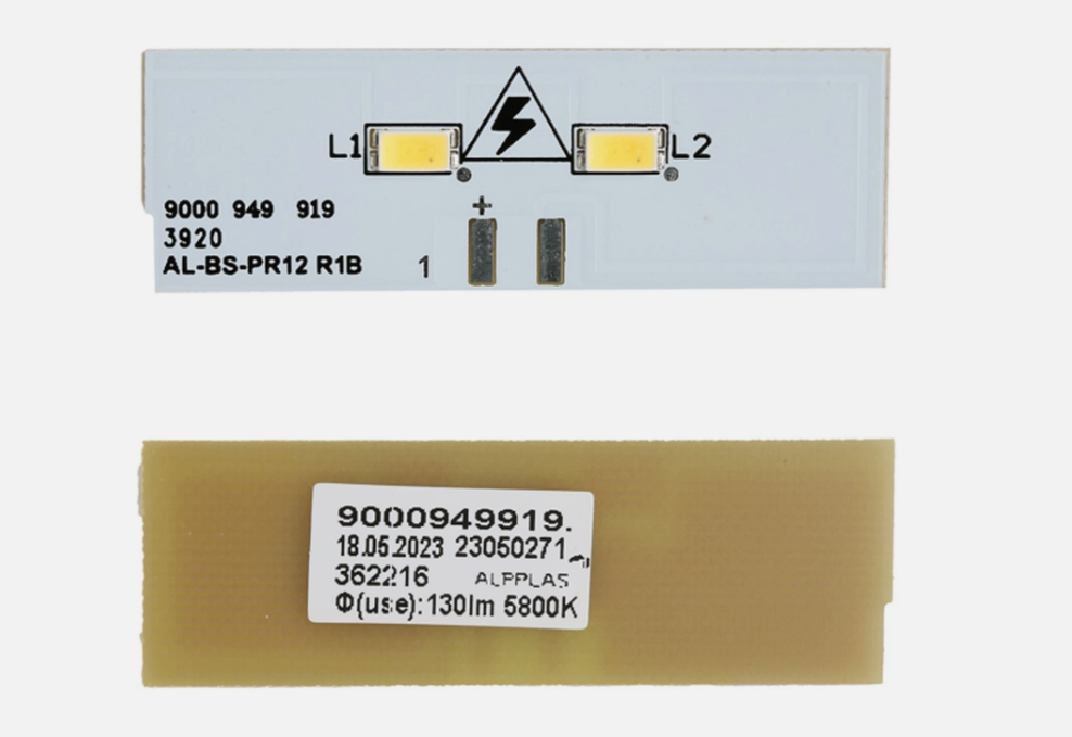 Genuine Original BSH KDN, KGN, KD5, KG5, KD4, KG3, KDD, KGD Series Fridge PCB 3 Diode LED