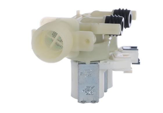 Genuine  Solenoid Valve 2-Way 90°, Internal Diameter Output: 12mm, HOTPOINT INDESIT ARISTON