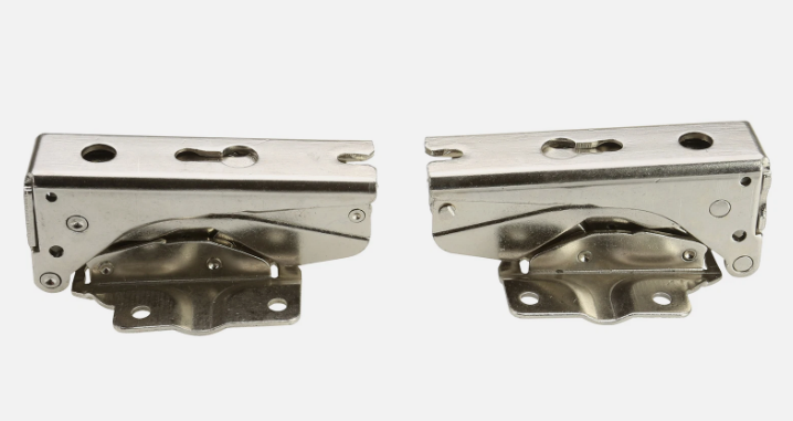 Hettich Type 3362 3363 5.0 Type Integrated Fridge Freezer Door Hinges Left Right Pair