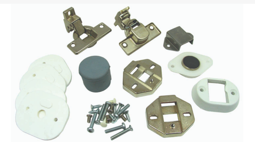 Genuine Hotpoint Indesit Washing Machine Cupboard Door Decor Hinge Installation Kit