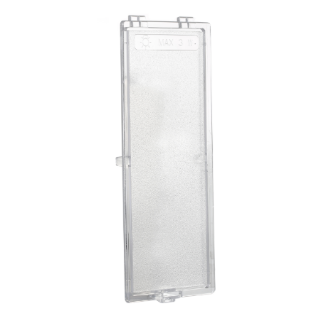 Genuine Cooker Hood Light Diffuser Cover Panel Bosch Neff Siemens 130 x 55mm 12025015