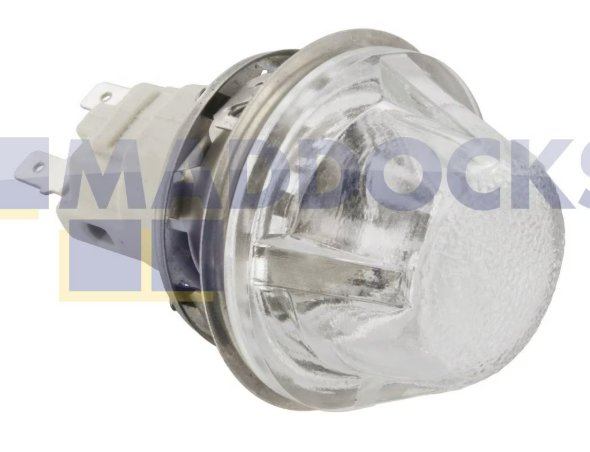 Universal Ceramic Lamp Bulb Holder and Bulb Assembly (E14, 300°C)