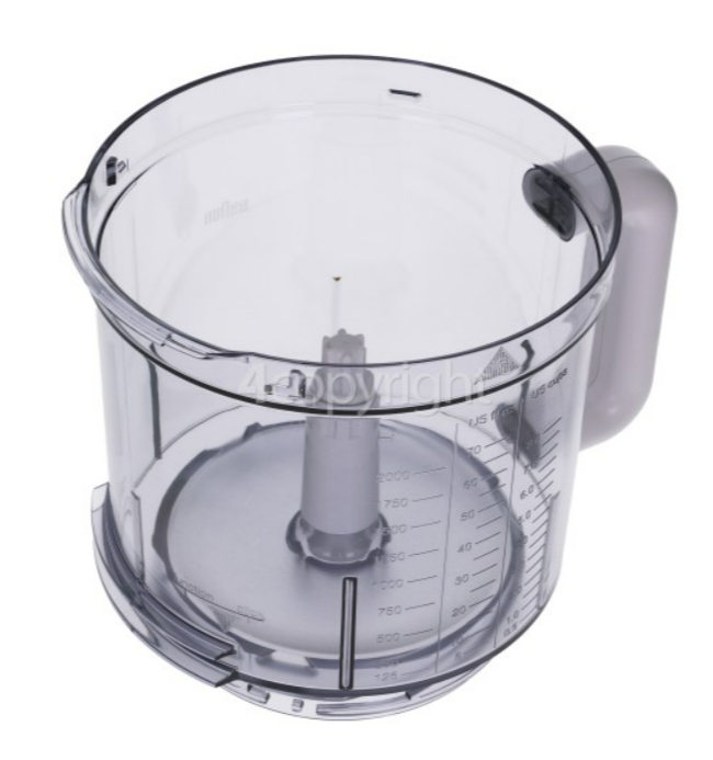 Braun Combimax Food Processor Bowl K600, K700, K750, Fx3030 3205