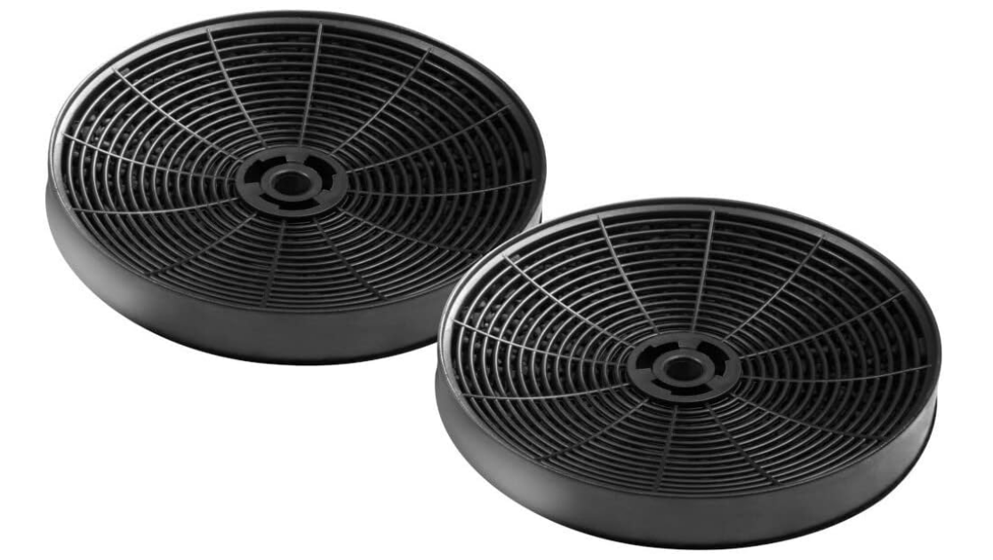 Two Cooker Hood Recirculation Charcoal Filters CHA37 to fit EXG60, EXG90, ECH63  ECH103BL CDA