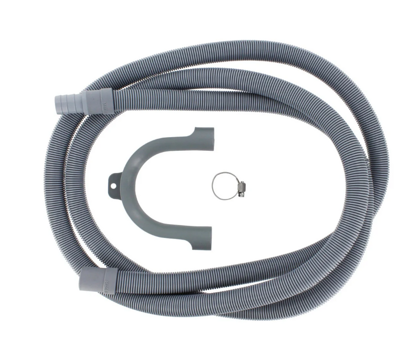 BEKO Washing Machine Waste Drain Hose Pipe Extension Connection Kit 2.5m DWH60