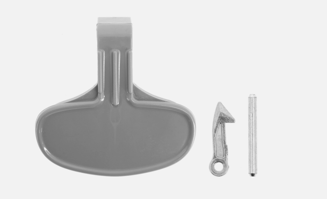 Genuine Hoover Candy Nextra HNF, HNL, HNWF, HNWL Series Grey Washing Machine Door Handle Kit