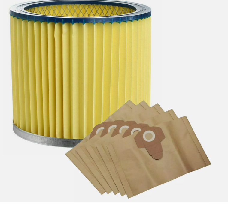 Filter Dust Bags For Workzone Aldi Wzvc1930sa 30 Litre Wet Dry Vacuum Cleaner