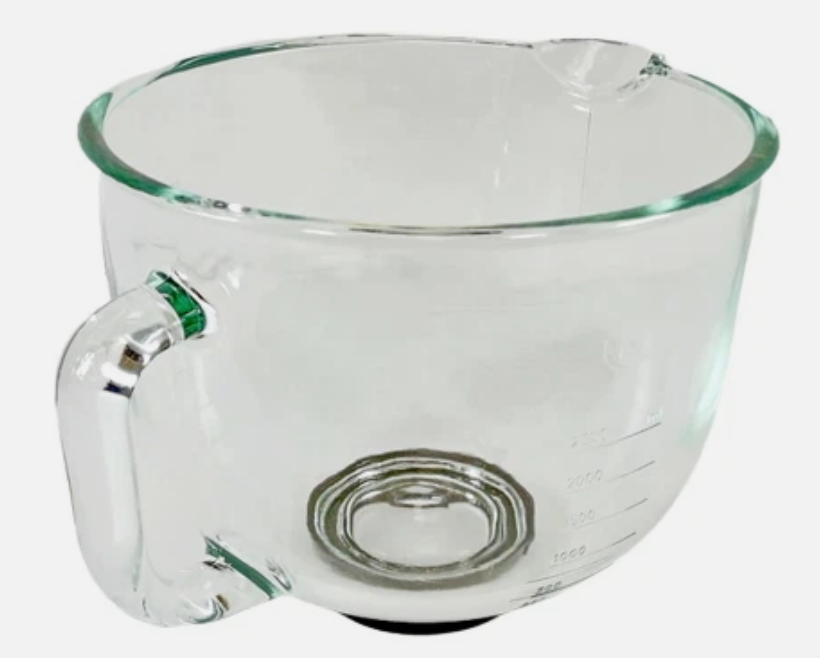 Genuine Kenwood Glass Bowl Kmx75 Kmx750 Kmx754 Kmx760 Kmx761 Kmx752 4 Lugs