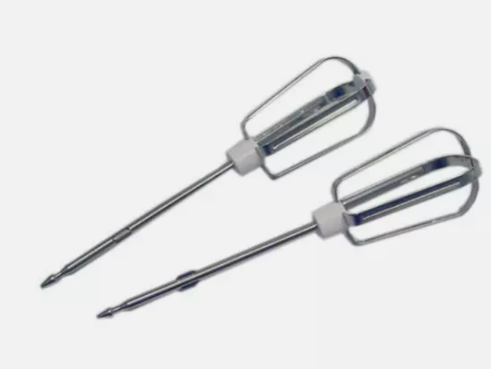 Genuine Kenwood Hand Mixer Hm300 Replacement Beaters (Set Of 2) Metal Whisk