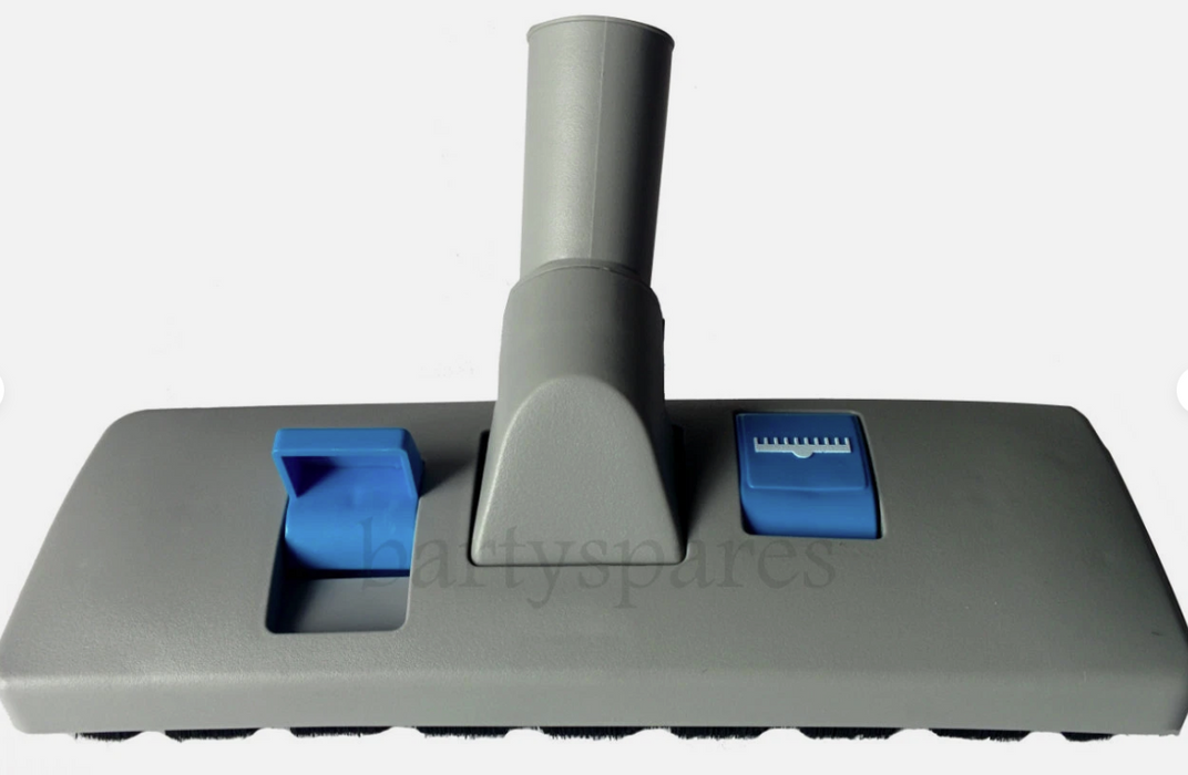 Universal Nilfisk Grey Plastic Dual Blue Pedal Floor Tool Nozzle (32mm)
