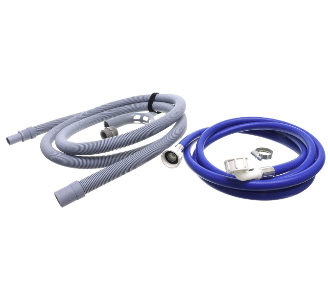 Hoover & Candy Washing Machine & Dishwasher Fill and Drain Hose Extension Kit – 2.5m