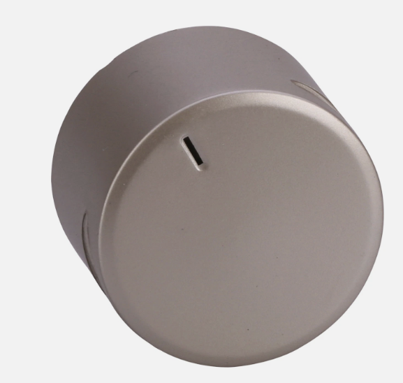 Genuine Beko Silver Cooker Hob Control Knob 157240604 – OSF221 HIZE6 HIZG6 HIZH6