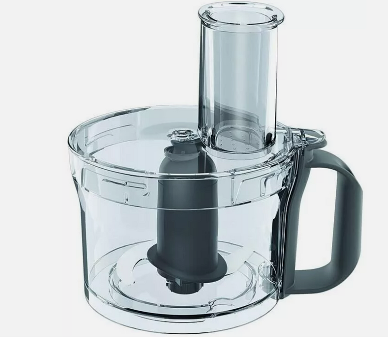 Genuine Kenwood main acrylic chopping bowl with lid, funnel pusher and chopping blade for MultiOne food processors