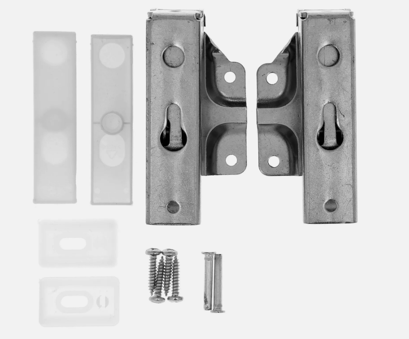 Genuine Original Whirlpool Group: Whirlpool, Bauknecht, Ikea Multi Model Fitting Lower & Upper Door Hinge Set (3905 5.0 &3362 5.0 / 3363 5.0)