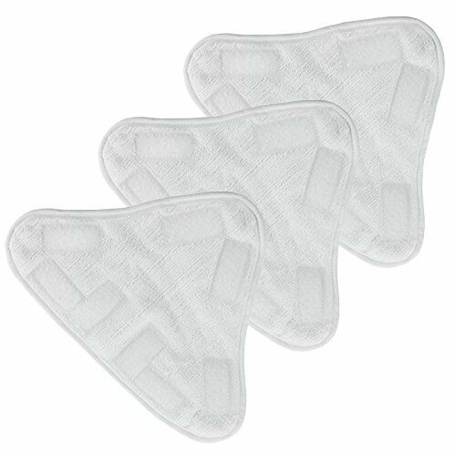 Compatible with H20 X5 5-in-1 Type Microfibre Steam Mop Pads (Pack of 3)