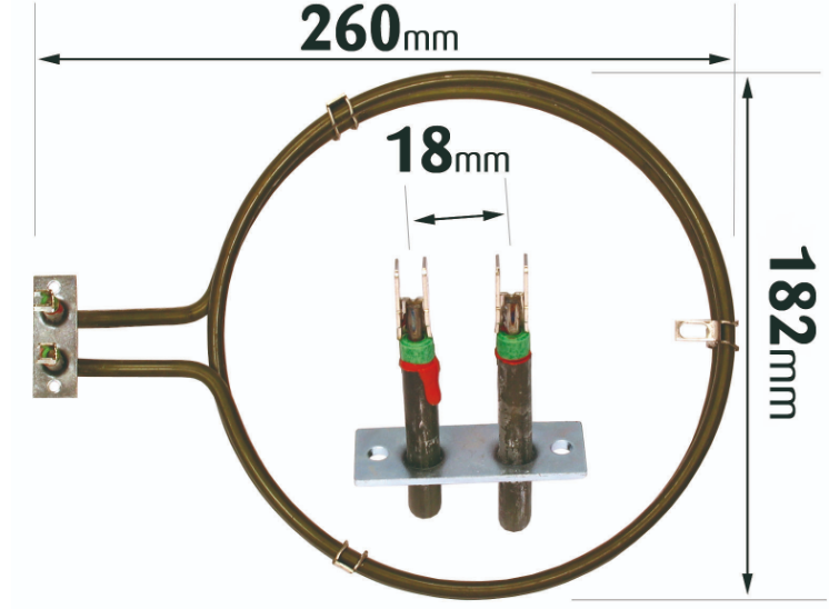 for Bosch Neff Siemens Cooker Fan Oven Heating Element 2400W
